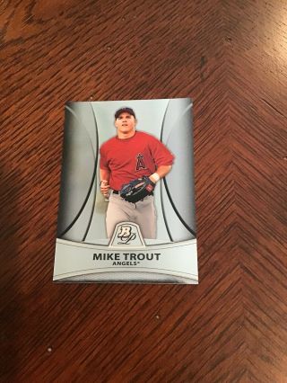 2010 Bowman Mike Trout Pp5 Baseball Card