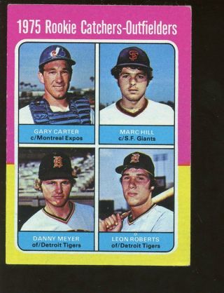 1975 Topps Baseball Card 620 Gary Carter Rookie Ex,