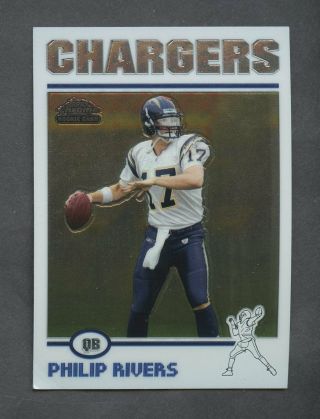 2004 Topps Chrome 230 Philip Rivers Rc Rookie