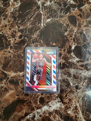 2018 - 19 Trae Young Panini Prizm Red White And Blue Rc Rookie Card 78