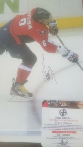 ALEXANDER OVECHKIN SIGNED AUTOGRAPHED 11X14 PICTURE GAI GA 2