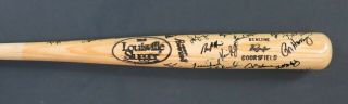 1995 Colorado Rockies Multi - Signed Game Bat W/ 31 Signatures