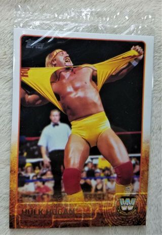 Topps Hulk Hogan Trading Card 103 From 2015 Wrestlemania 31 Dvd Wwe 195 Wwf