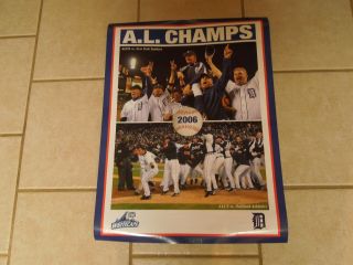 Detroit Tigers Poster - 2006 Championship Season