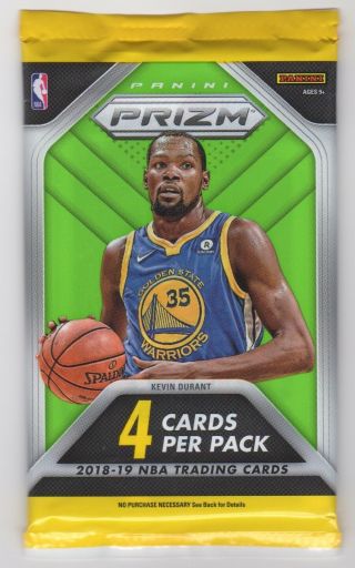 2018 - 19 Panini Prizm Silver/green/purple Pulsar Refractor Rc Hot Pack Doncic?