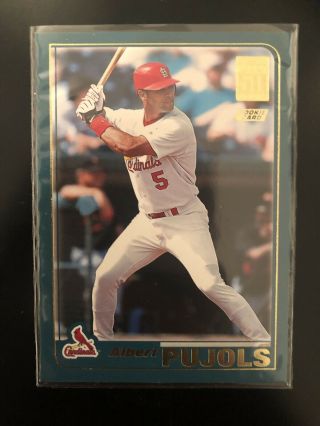2001 Topps Traded T247 Albert Pujols Rookie Card