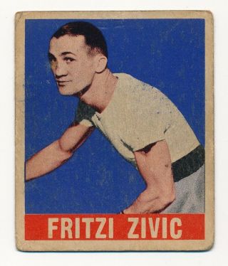 1948 Leaf Fritzie Zivic (hof) 82 Boxing Card