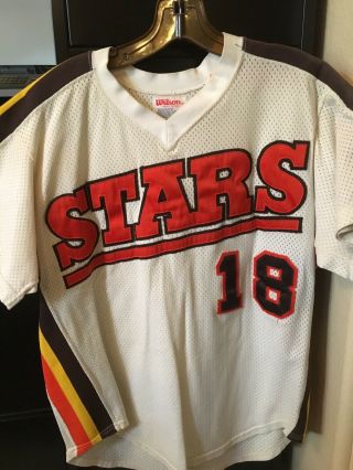 Jersey Las Vegas Stars.  San Diego Padres Aaa Team Patterson Pitcher