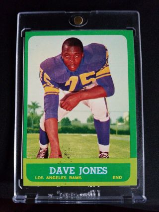 1963 Topps Dave Deacon Jones 44 Los Angeles Rams La Nfl Hof