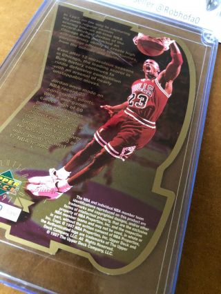 Michael Jordan 1997 Upper Deck 9X Die Cut 1790/5000 5