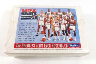 1992 Skybox Usa Basketball Dream Team Box (36 Packs)