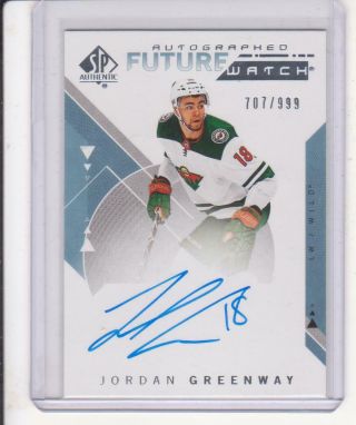 Jordan Greenway Rc Ud Sp Authentic 2018 - 19 Future Watch Auto /999
