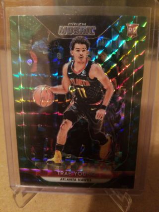 2018 - 2019 Panini Prizm Mosaic Trae Young Rookie Card