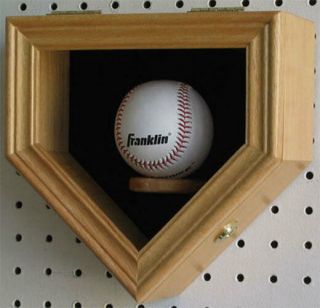 Single Baseball Display Case Cabinet,  With Lockable 98 Uv Protection,  B14 - Oa