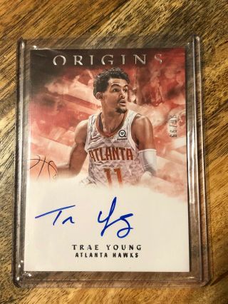 2018 - 19 Chronicles Trae Young Origins Auto 36/99