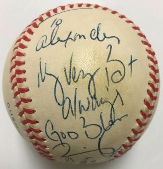 Bobby Bonilla Signed Autographed Onl Baseball Beckett Bas H52168 To Alex