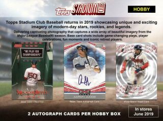 Los Angeles Dodgers 2019 Stadium Club Baseball 4 Box 1/4 Case Break 6
