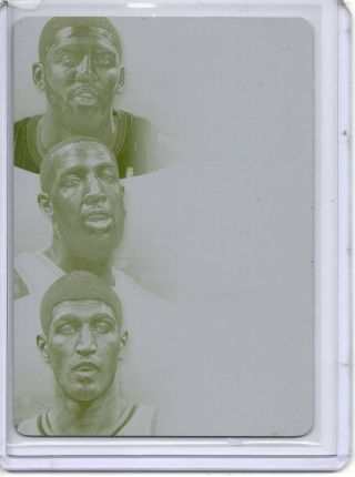 Kyrie Irving Williams Kanter Rc 1/1 2012 - 13 National Treasures Printing Plate Sp