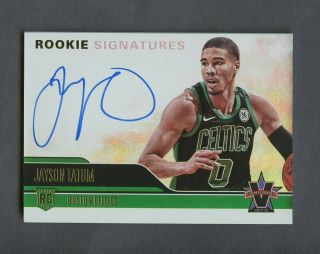 2017 - 18 Panini Vanguard Jayson Tatum Celtics Rc Rookie Auto