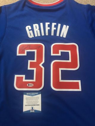 Blake Griffin Signed Autographed Auto Los Angeles Clipper Jersey BAS Authentic 2