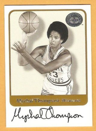 Mychal Thompson Minnesota Gophers Auto 2001 Greats Of The Game