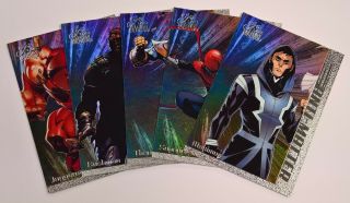 2019 Upper Deck Marvel Flair Base Anti - Matter Inserts (pick Your Own) 1:30