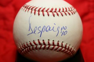 Odrisamer Despaigne Autographed Auto Signed Major League Baseball Padres