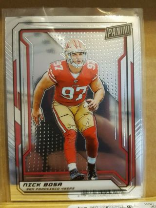 Nick Bosa 2019 The National Vip Gold Pack Card 90 Ohio State 49ers