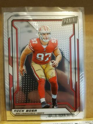 Nick Bosa 2019 The National VIP GOLD Pack card 90 Ohio State 49ers 2