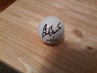 Ben Crenshaw Hall Of Famer And Masters Winner,  In Person Signed Golf Ball