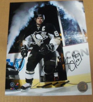 Sidney Crosby,  Pgh Penguins Signed 8 " X 10 " Photo File Photo,