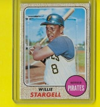 1968 Topps Willie Stargell Pittsburgh Pirates 86 