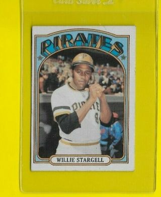 1972 Topps Willie Stargell Pittsburgh Pirates 447 ⭐️