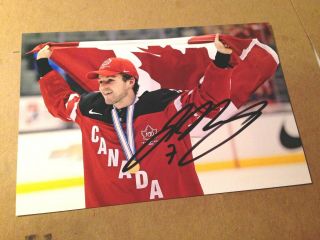Josh Morrissey Signed 4x6 Photo Team Canada Gold Medal / Winnipeg Jets