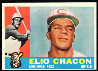1960 Topps Elio Chacon 543 Nm Cincinnati Reds - High Number