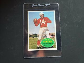 1960 Topps 113 Y.  A.  Tittle Nmt,