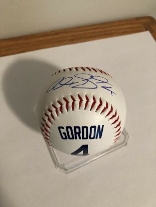 Kansas City Royals Alex Gordon Autographed Baseball