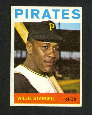1964 Topps Willie Stargell 342 - Pittsburgh Pirates - Ex,