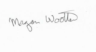 Morgan Wootten Signed 3x5 Index Card Nba Hall Of Fame Autograph