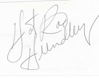 Hot Rod Hundley Signed 3x5 Index Card Nba Hall Of Fame Autograph D.  2015