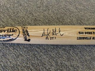 Adrian Gonzalez Autograph Signed Louisville Slugger Bat Auto Jsa Padres