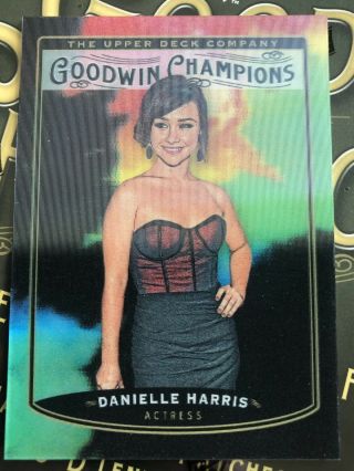 2019 Goodwin Champions Splash Of Color 3d Lenticulars Danielle Harris
