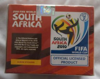 Italy 2010 Panini Fifa World Cup Soccer South Africa Box X50 Pack Chile Version