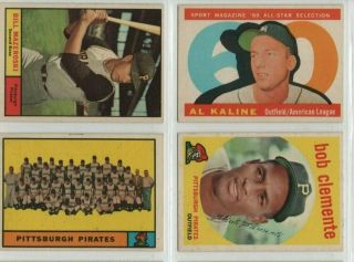 1961 Topps 554 Pittsburgh Pirates Team Card High Number