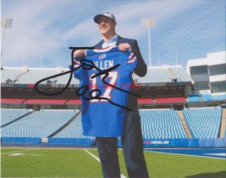 Josh Allen Buffalo Bills 2018 Nfl Draft Signed 8x10 Autographed Photo Reprint