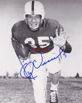 Billy Vessels 1952 Heisman Autographed 8x10 Signed Photo Reprint