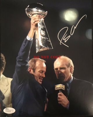 Pat Bowlen Signed Denver Broncos 8x10 Photo Autograph Reprint