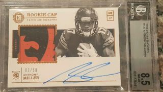 Anthony Miller 2018 - 19 Encased Rookie Patch Auto 3/50 Bgs 8.  5 Sick Patch