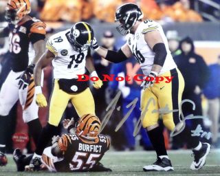 Pittsburgh Steelers Juju Smith Schuster Autographed 8 X 10 Photo Reprint