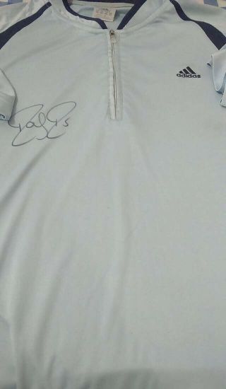 Roger Federer Tennis Jersey Shirt Signed Authentic Autographed
